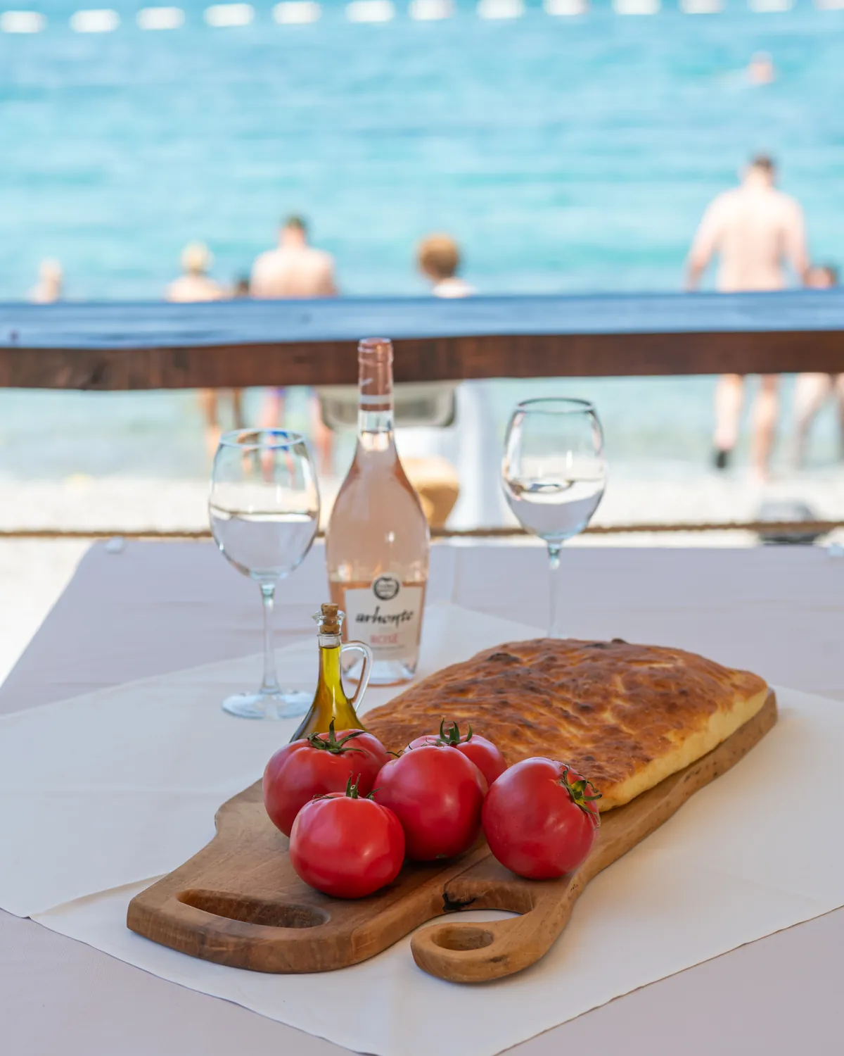 The Porto Adriatic tavern by the sea